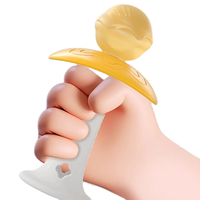 2024 New Bpa Free Silicone Baby Fruit Teether Toys Silicon Wholesale Food Grade Neutral Kids Hand Chew Teethers