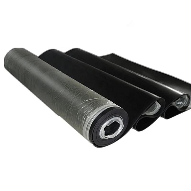 Roof coating EPDM rubber waterproof in rolls for flat roof on sale with high elasticity and durability