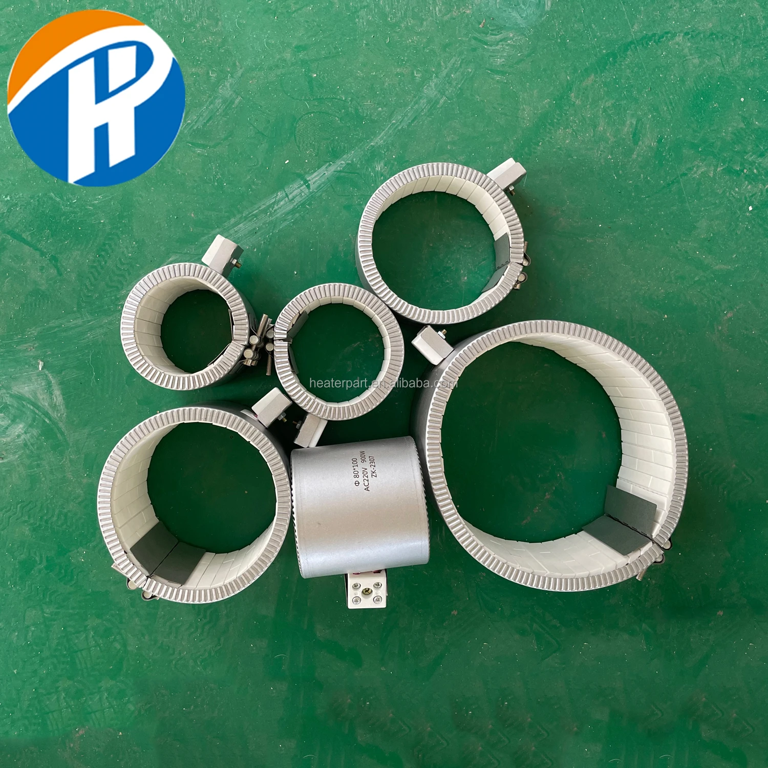 Ceramic insulated Plates 20mm 25mm 35mm 40mm 45mm Stainless Barrel Ceramic Band Heater Heating Element