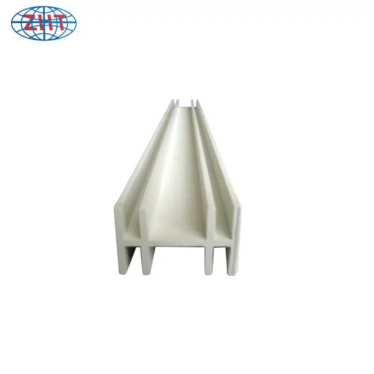 Factory Wholesale Extruded Plastic Profile Smooth Operation Plastic Pvc Profiles plastic frame material