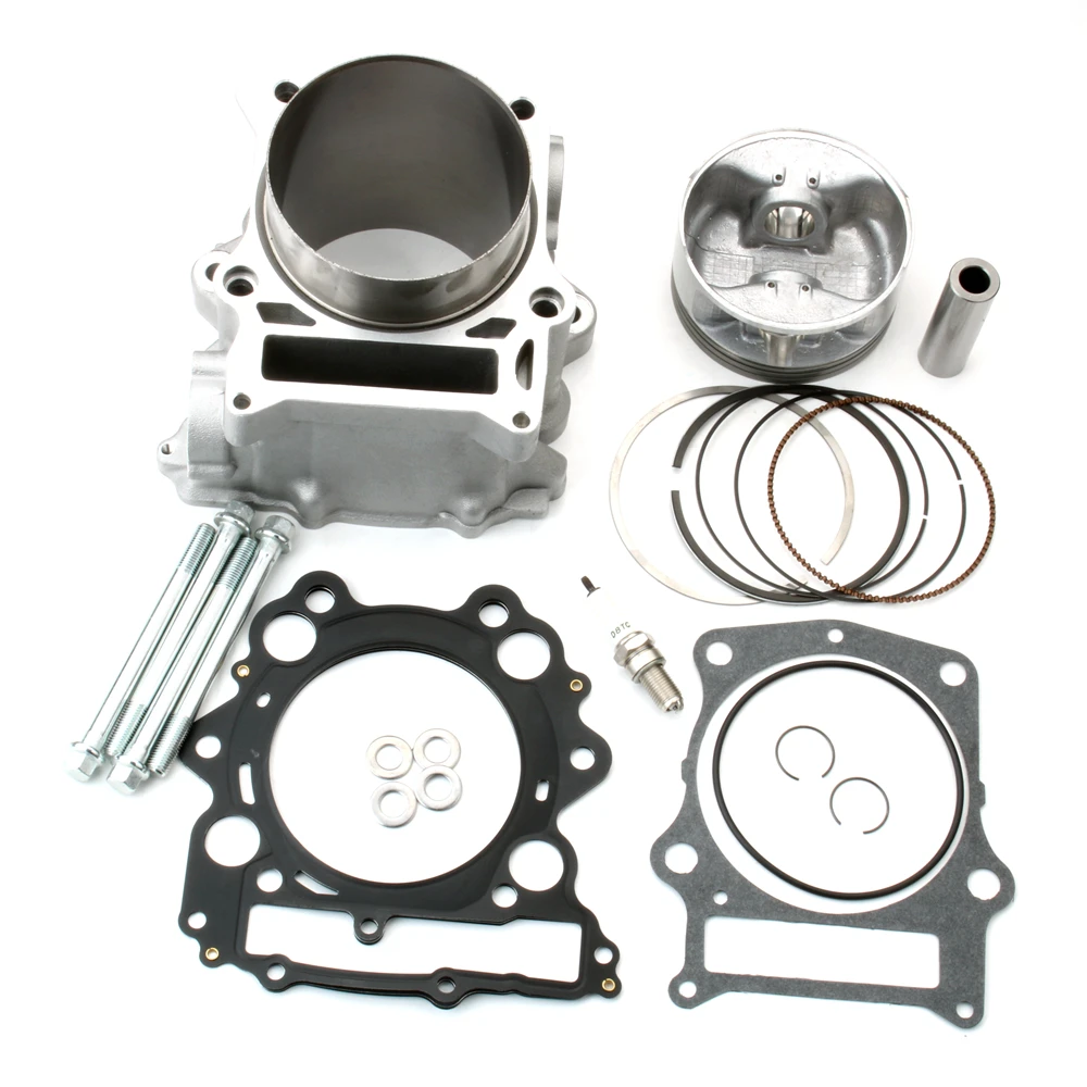 102mm ATV Ceramic Cylinder Piston Gasket Kit For Grizzly 660 YFM660 YXR660F Rhino660 YFM660R Raptor660 5KM-11310-00