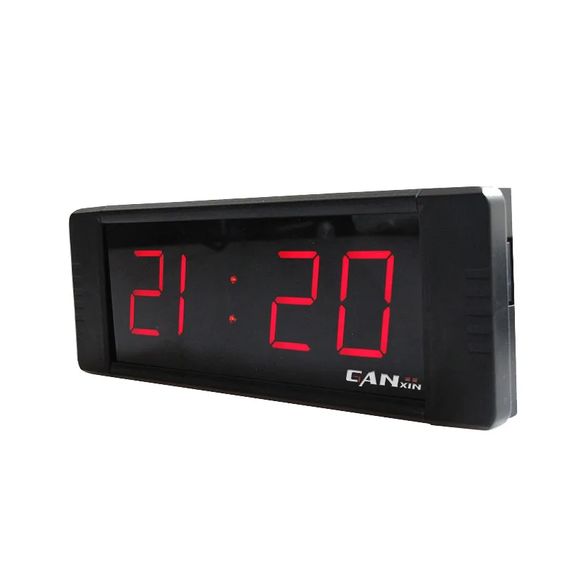 [GANXIN]4 Digit Programmable Remote Control Led Desktop Clock with Gps Sound & Temp