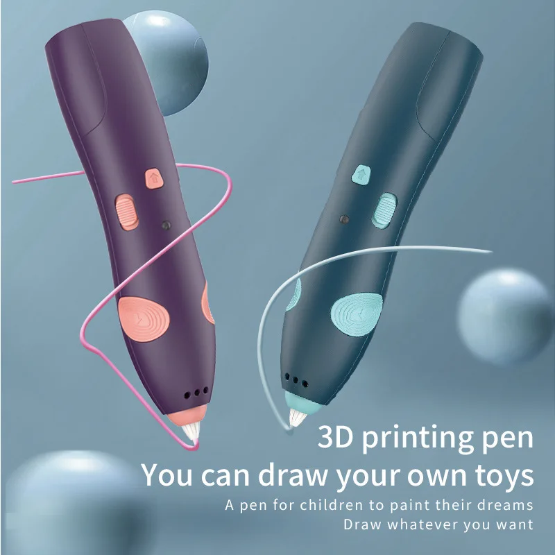 2024 Factory Wholesale 3d Drawing Printer Pen Smart Printing 3d Pen Doodle Portable 3d Prinit Pen For Kids