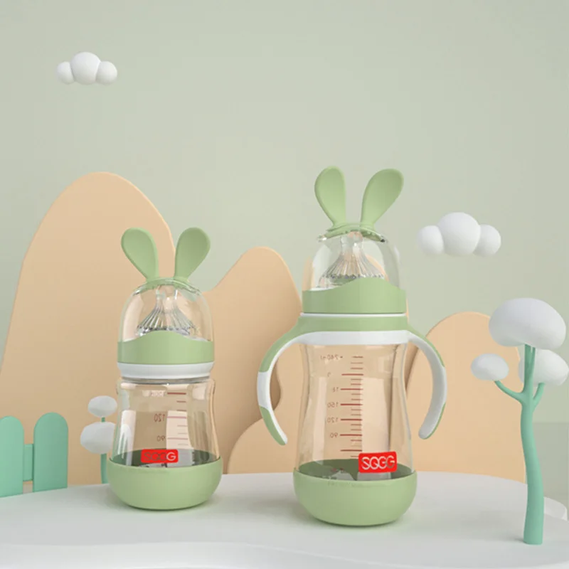 
Anti-colic wonderful Glass Feeding Biberon for Baby 