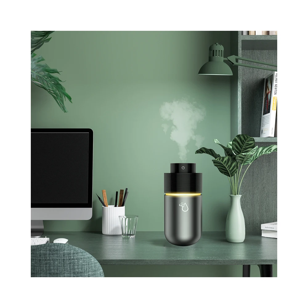 USB увлажнитель воздуха для автомобиля 200 мл мини портативный очиститель с 7 видов цветов светодиодный ночник Регулируемый туман режимы