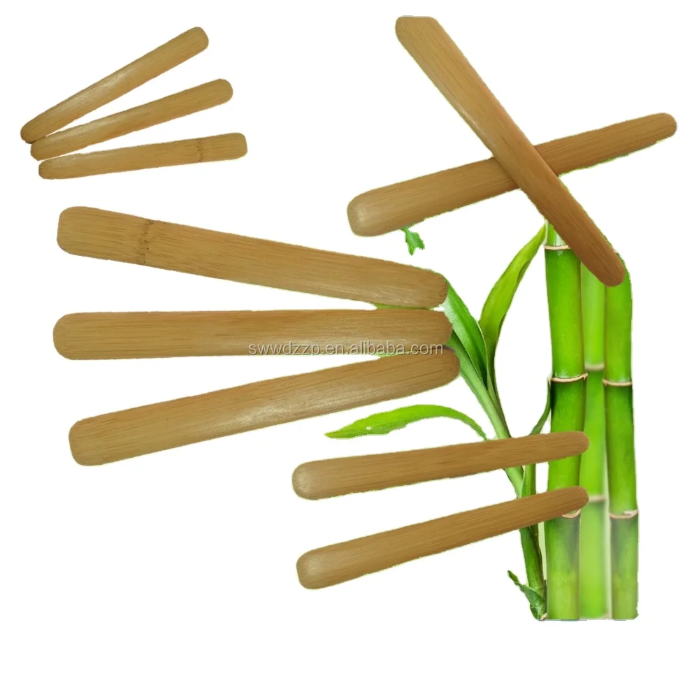 Eco-friendly bamboo ladle for spreading jam mini butter spatula bamboo kitchen tools for sale