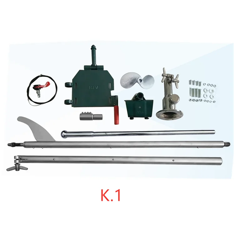 outboard Thailand quality long tail shaft K.1 fit 13hp engine