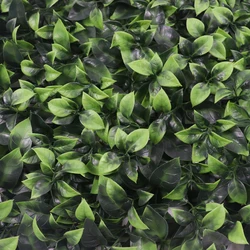 Factory Price Plastic Fake Hedge Garden Fence Boxwood Panel Green Wall Artificial Wall Grass For Indoor Outdoor Decoration