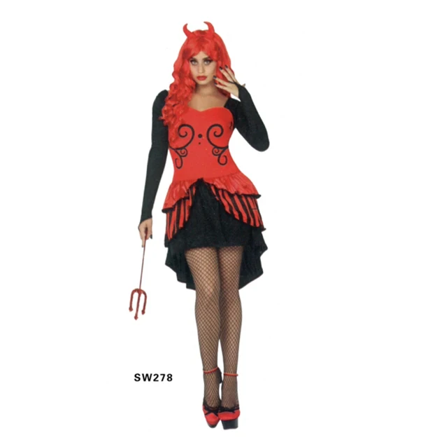 Красные костюмы на Хэллоуин, костюм королевы перетаскивания, сексуальный костюм ведьмы через плечо