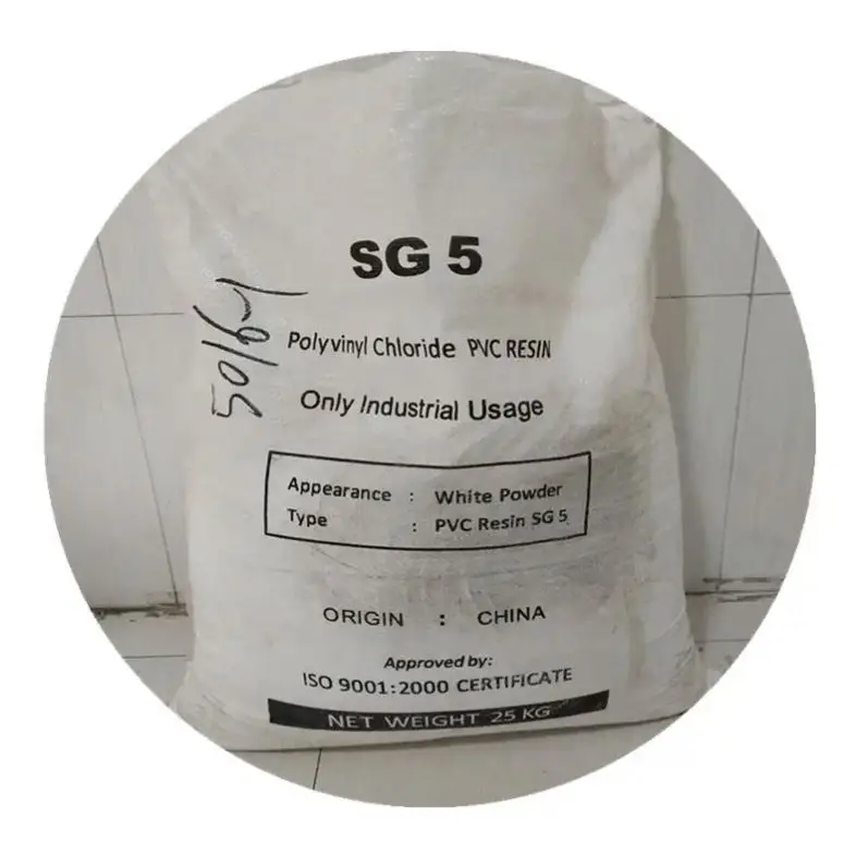 Wholesale Raw Material PVC Resin Manufacturer PVC Resin SG5 / K67 Powder For Plastisol/Pipe/Tube