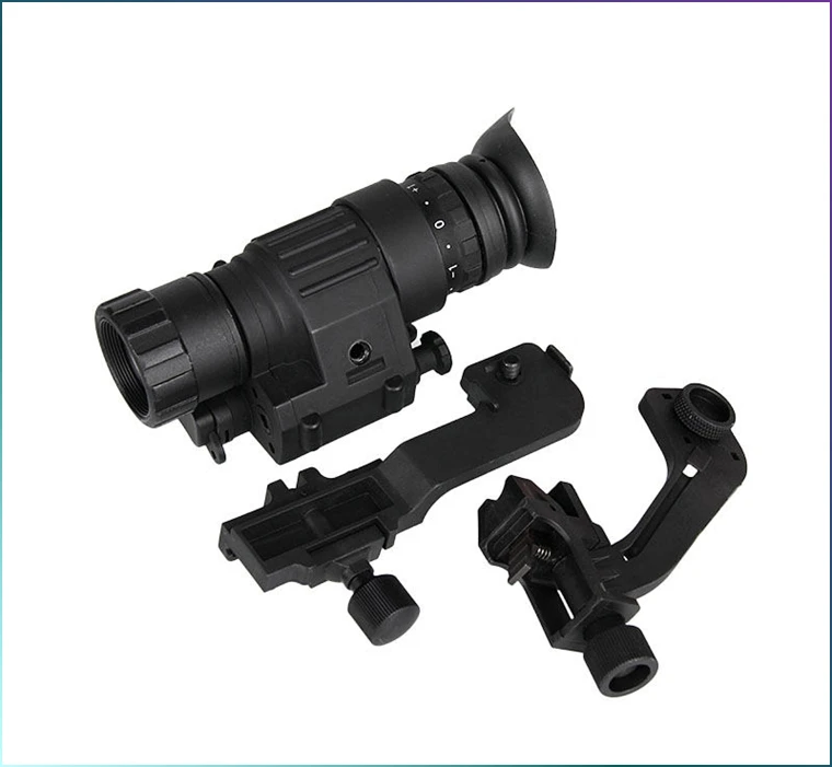 Sungusoutdoors PVS 14 Tactical Helmet Scope Optic Monocular HK27-0008 For Outdoor Game Hunting Night Vision Goggles