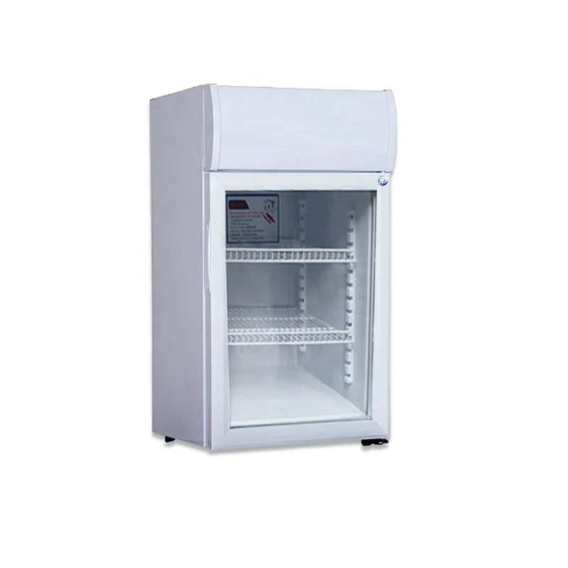 Commercial Refrigerator Beer Drink Display freezer glass door Cooler mini beverage display fridge