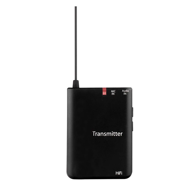 UHF 863/915mhz wireless silent disco receiver and transmitter bodypack system for party/fitness/tour guide