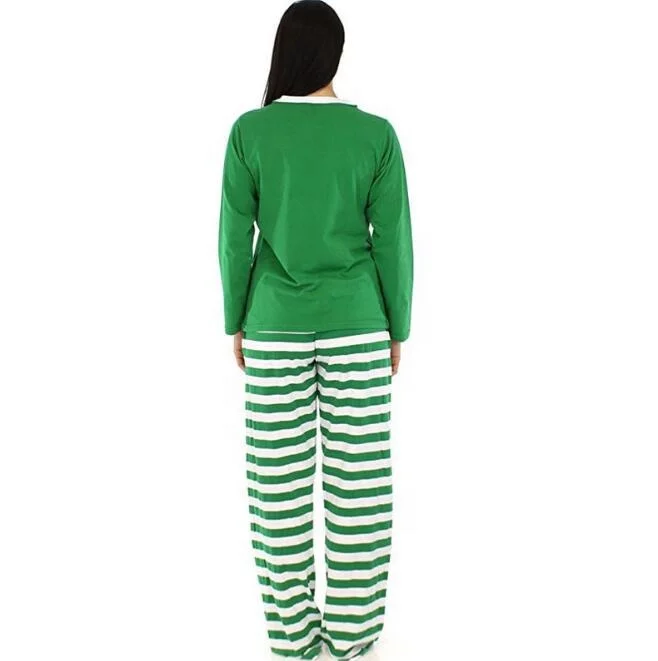 
CFP C526 Family Red and White Stripes Pajamas Stripes Christmas Pajamas 