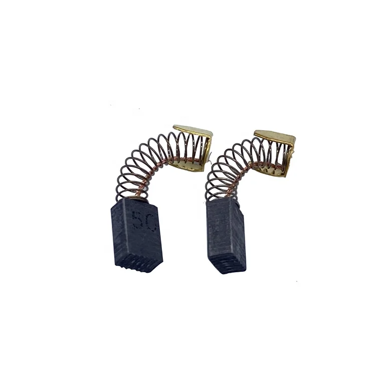 CB-51 Fast Moving Electric Graphite Power Tools Carbon Brushes 5*8*12.5mm drill attachments