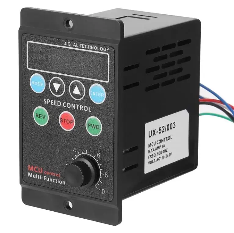 Новый 400W AC220V регулятор скорости вращения двигателя Многофункциональный