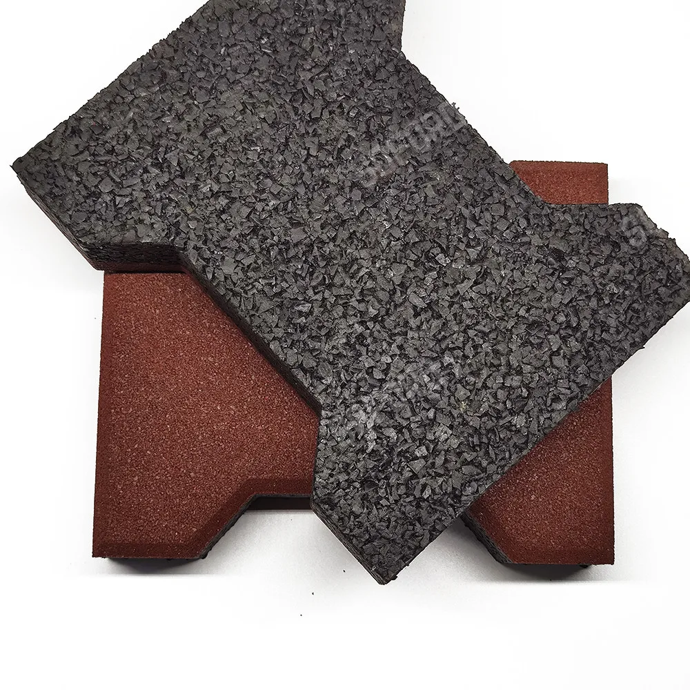 
Outdoor recycle rubber tiles garden rubber mat for Walkway, Garden 