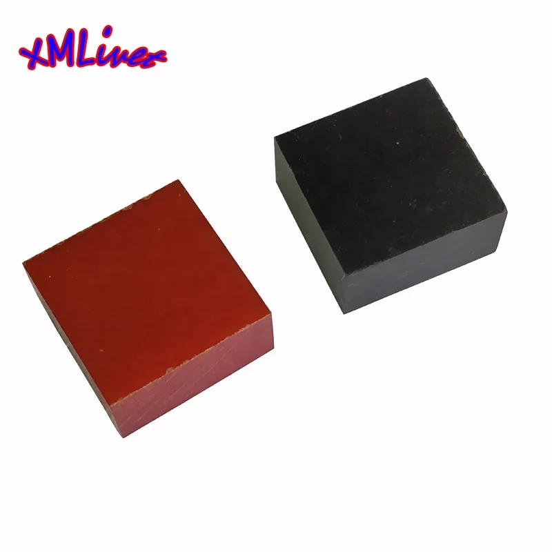 CUEANGEL latest square shape Pool Billiards Punch and Jump cue tips coffee/black color High quality cue stick tips accessories