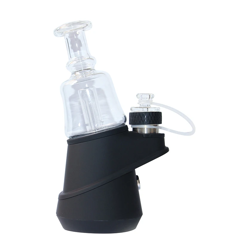 2021 Portable 2600mAh Smoking Pipe Wax Dab Vaporize Wax Vapor Mod Travel Kit Ceramic Dry Herb Vaporizer