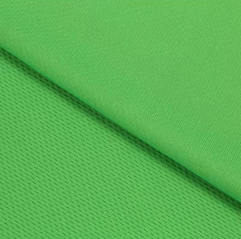 140gsm breathable quick-drying 100% polyester birds eye mesh fabric suitable for sportswear sports shirts