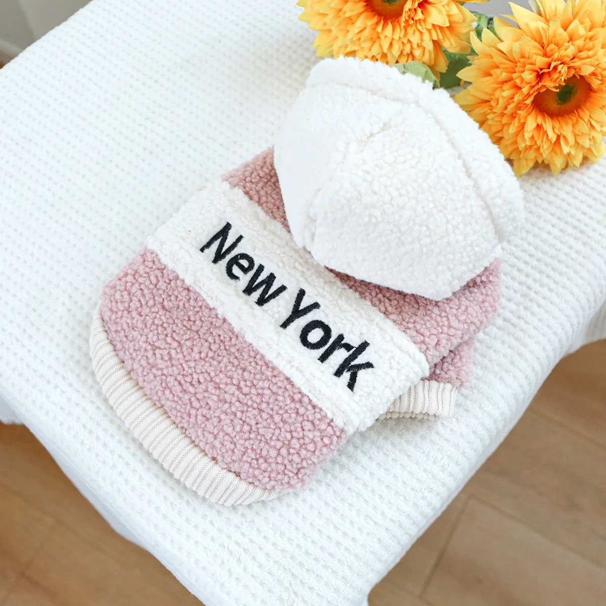 Blank warm dog winter clothes dogs hoodies fleece sweats small dog hoodies New York