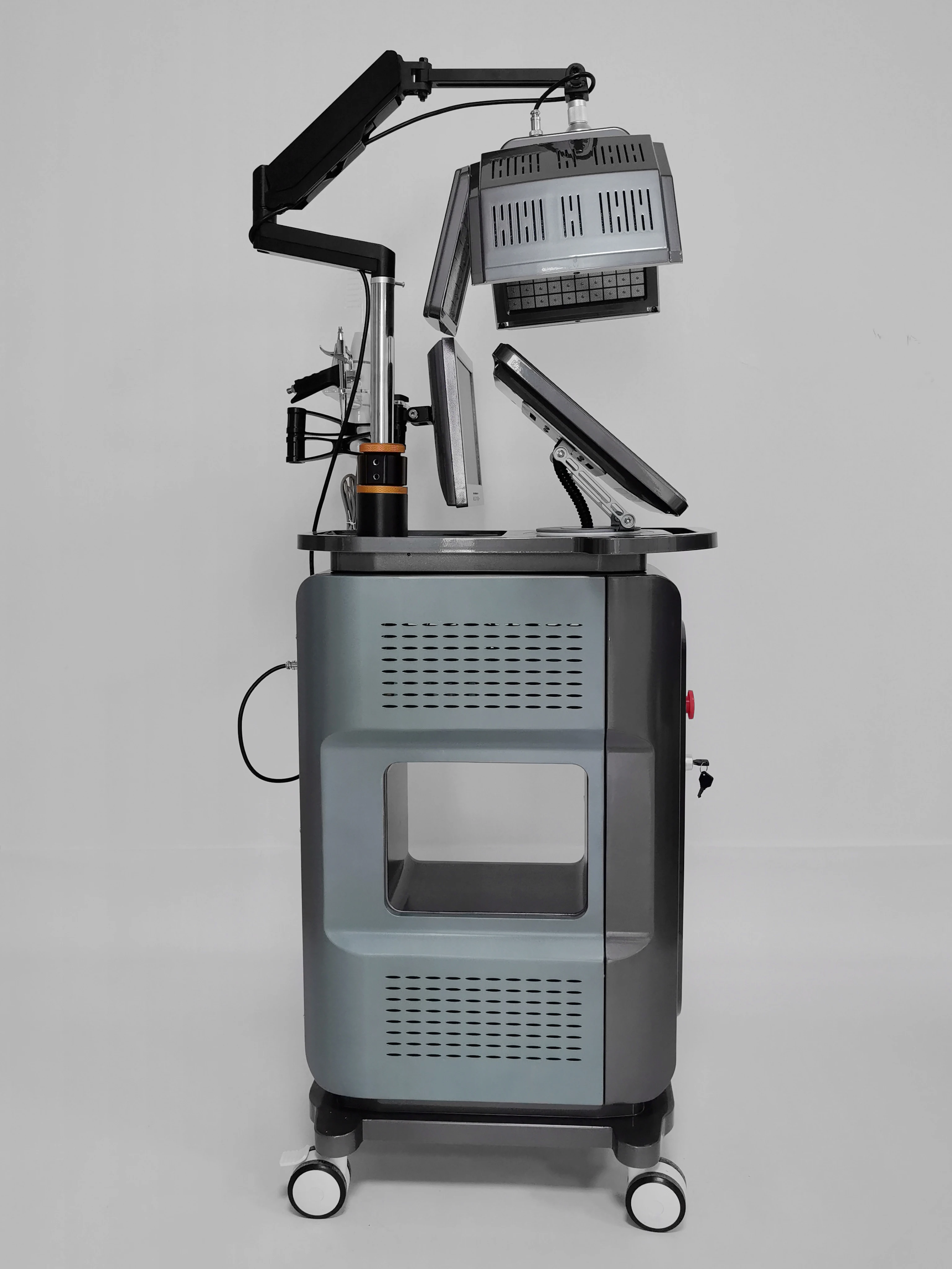 M New Model 650Nm Diode Multifunctional Hair Regrowth Head Massage Hair Loss Treatment Machine led Pdt 7 In 1Machine