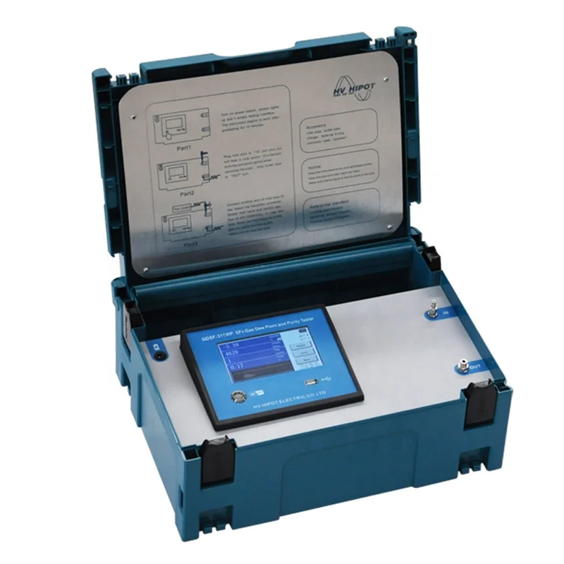 HVHIPOT SF6 Gas Purity and Dew Point Analyzer