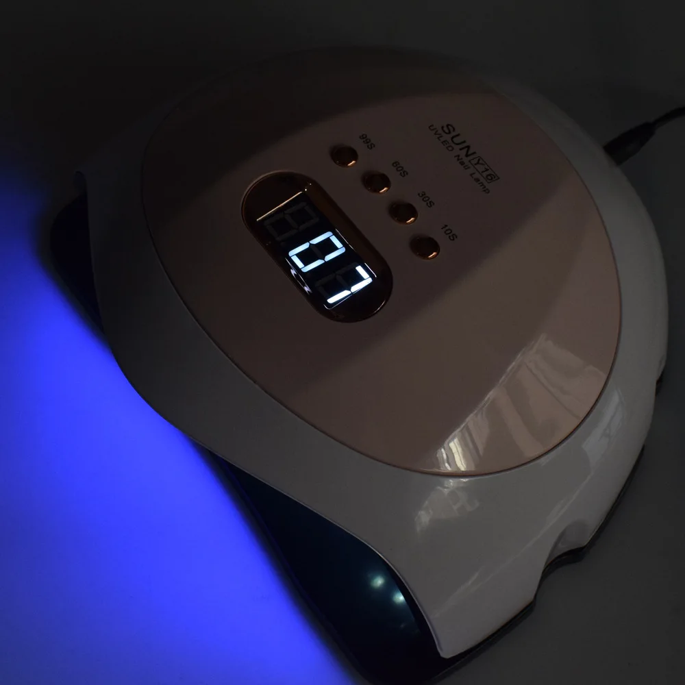Sun Y16 248W Nail Dryer Screen Display Professional Gel Nails Curing Wholesale Price Salons Home UV LED Manicure Lamp