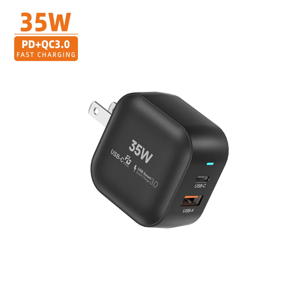Vina Custom 35W PD3.0 портативный GaN быстрое зарядное устройство адаптеры питания для телефонов типа C