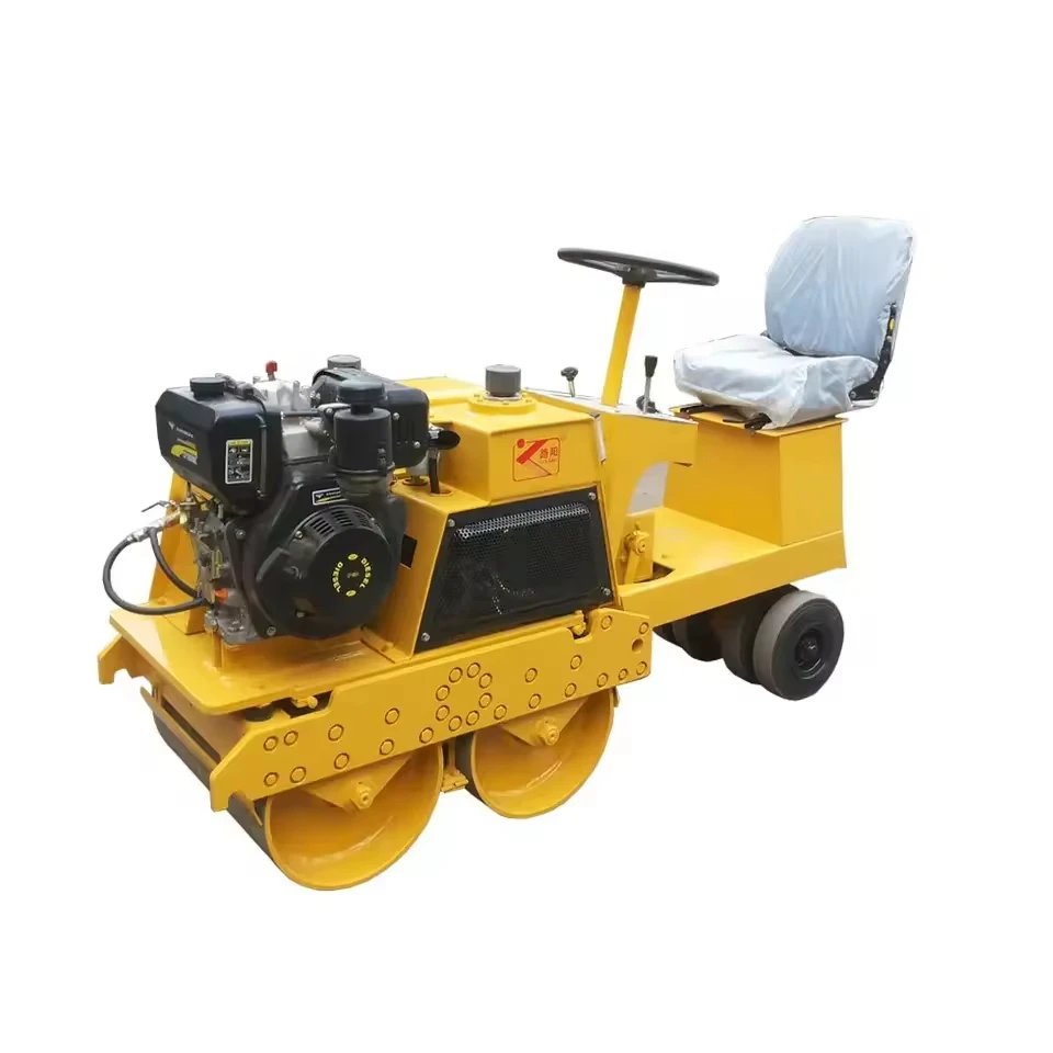 Multifunctional road repair machine 1.8 tons high performance  asphalt roller road construction tool truck flatten road surface