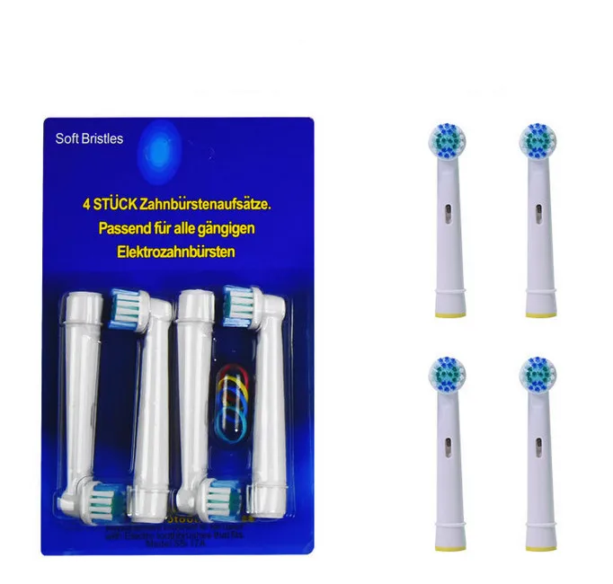 Or-care SB17-A Factory Personalized Packaging Hot Selling Soncare Toothbrush Heads Oral Hygiene 4 Toothbrush Head