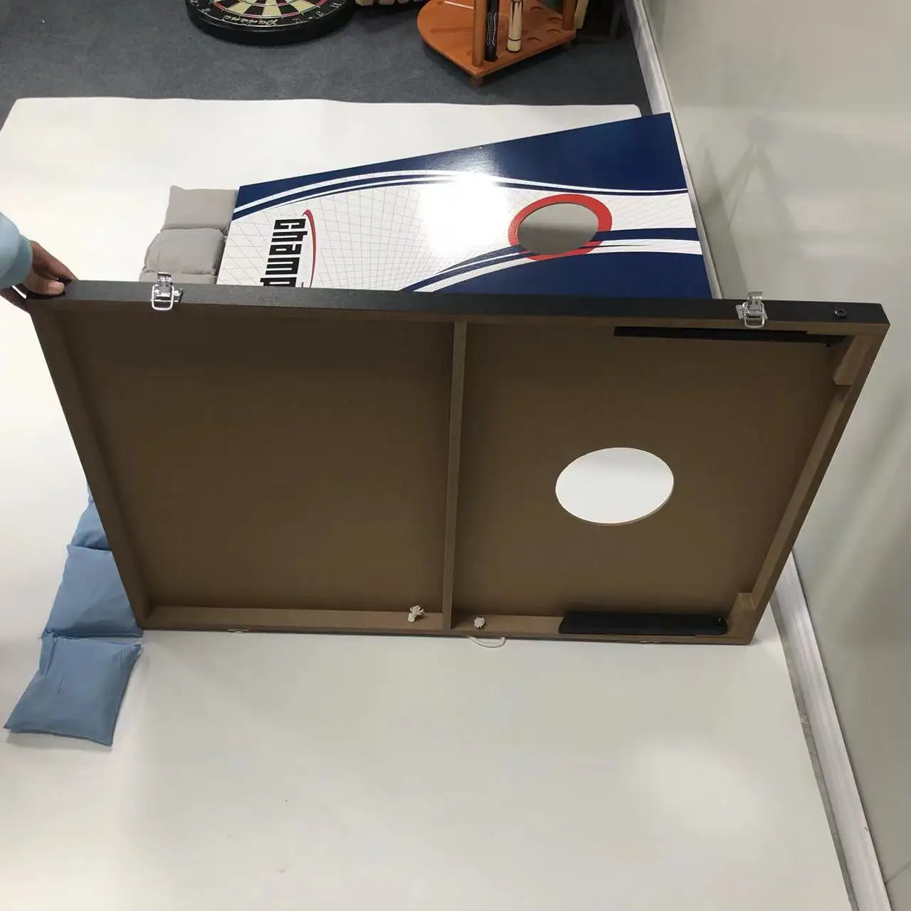 Cornhole Sets Interesting and novel  game Support family play together Outdoor game Easy to carry collapsible Bean bag toss