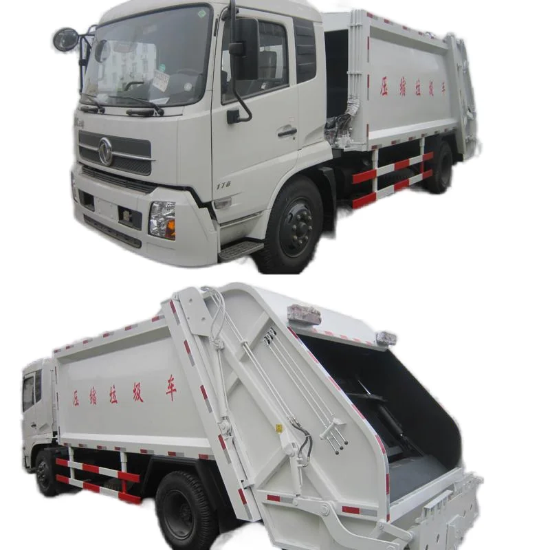 Высококачественный и долговечный мусорный уплотнитель Dongfeng 4x2 10cbm компримированный мусоровоз