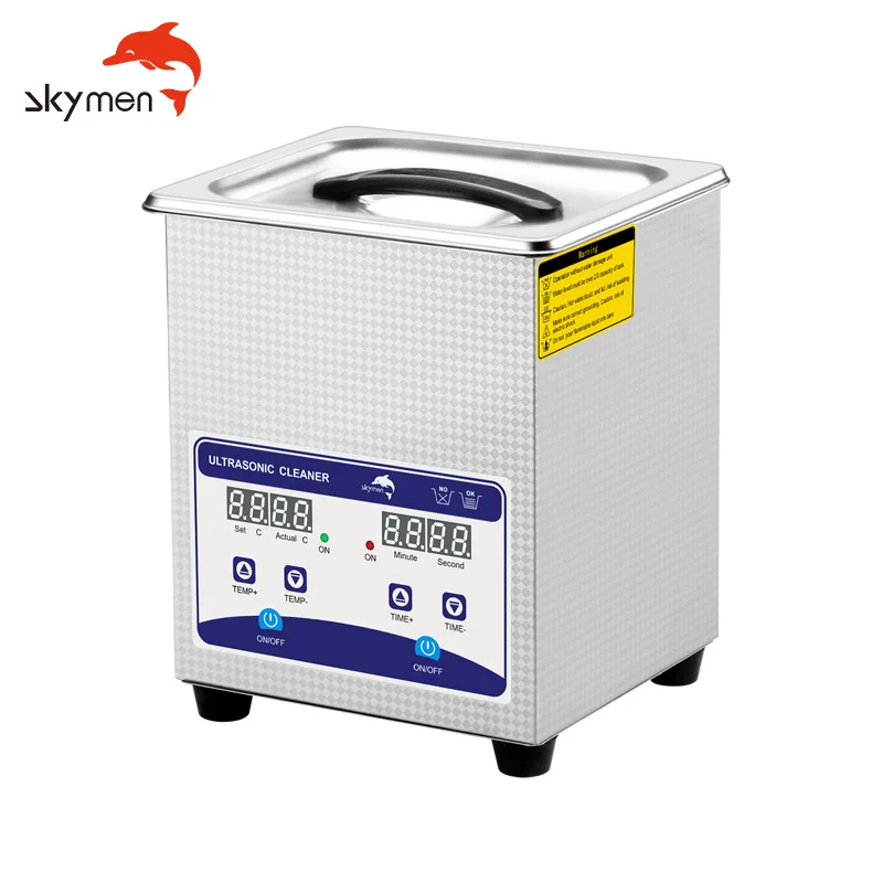 2L 60W Ultrasonic Cleaner 110V 220V 40Khz Jewelry Watches Eyeglass Nozzle Printer Head Injector