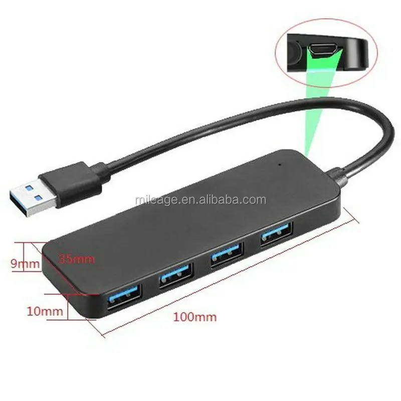 2020 Best Product High Speed 4 in 1 Docking Transmission Charge Station 4 Ports USB HUB