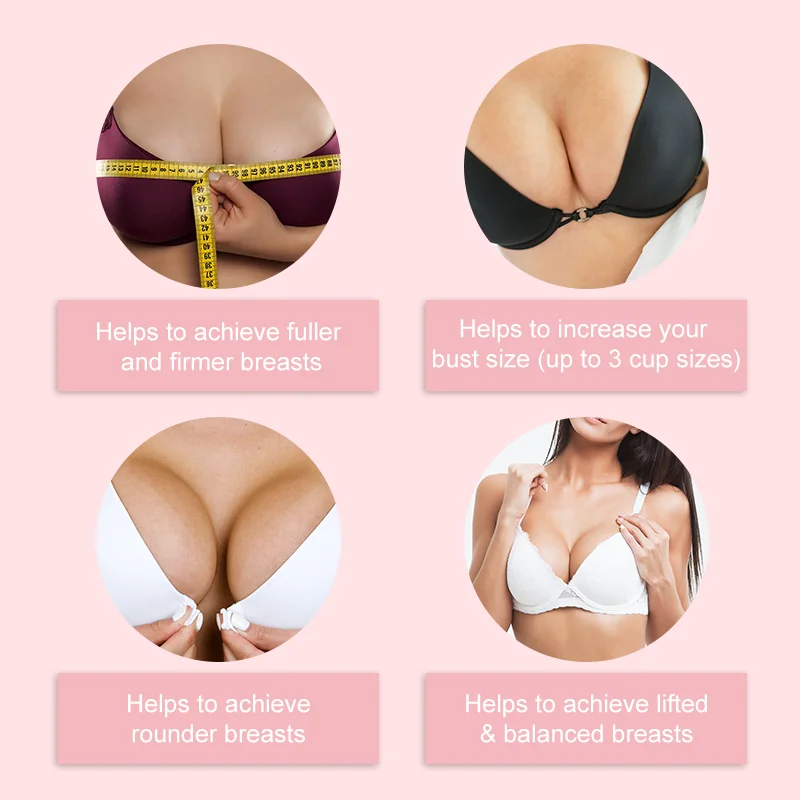 Natural Breast Enlargement &Enhancement increasing Capsule Cream Oil Set Big Boobs Breast Lifting Pills Tea And Firming Products