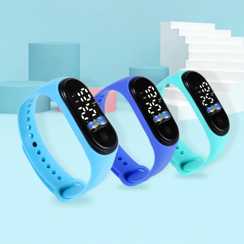 Good Price One Dollar M8 Touch Screen Led Sports Watch Reloj Electronic Waterproof Bracelet Men Digital Band