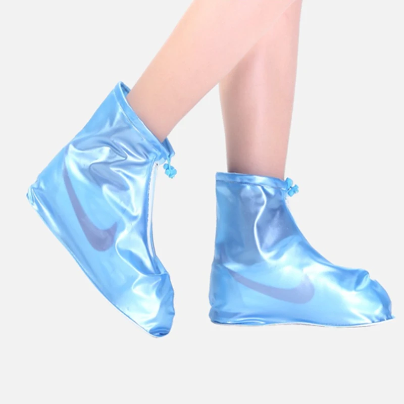 Водонепроницаемые протекторы для обуви, многоразовые пластиковые ПВХ Чехлы для обуви
