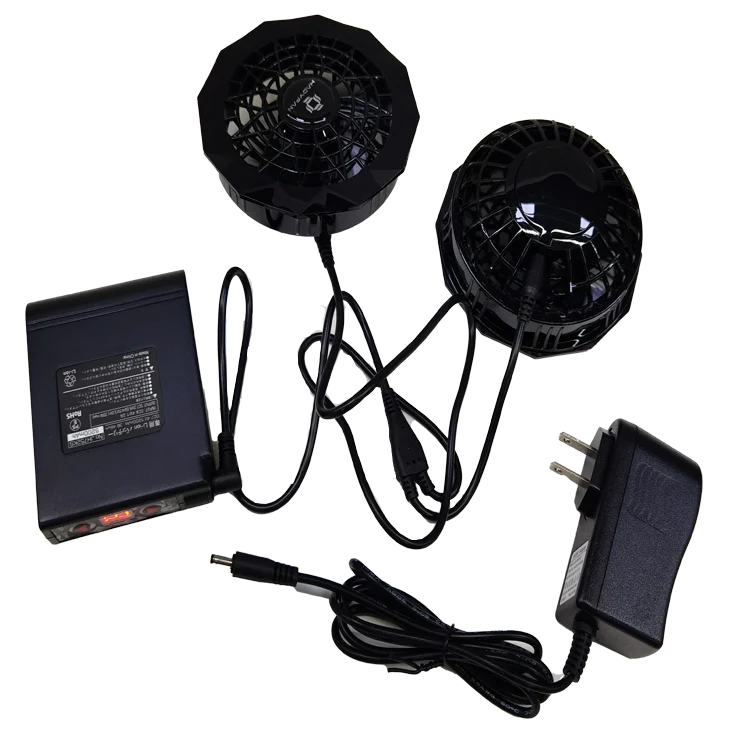 Летние DC7.4v 5200 мАч батарея охлаждающий вентилятор жилет работы охлаждения одежда