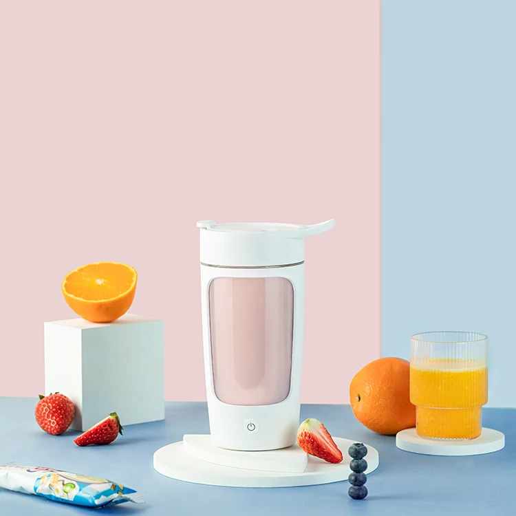 Personal USB Rechargeable Juice Cup for Smoothie and Protein Shakes Mini Handheld Fruit Mixer Portable Blender