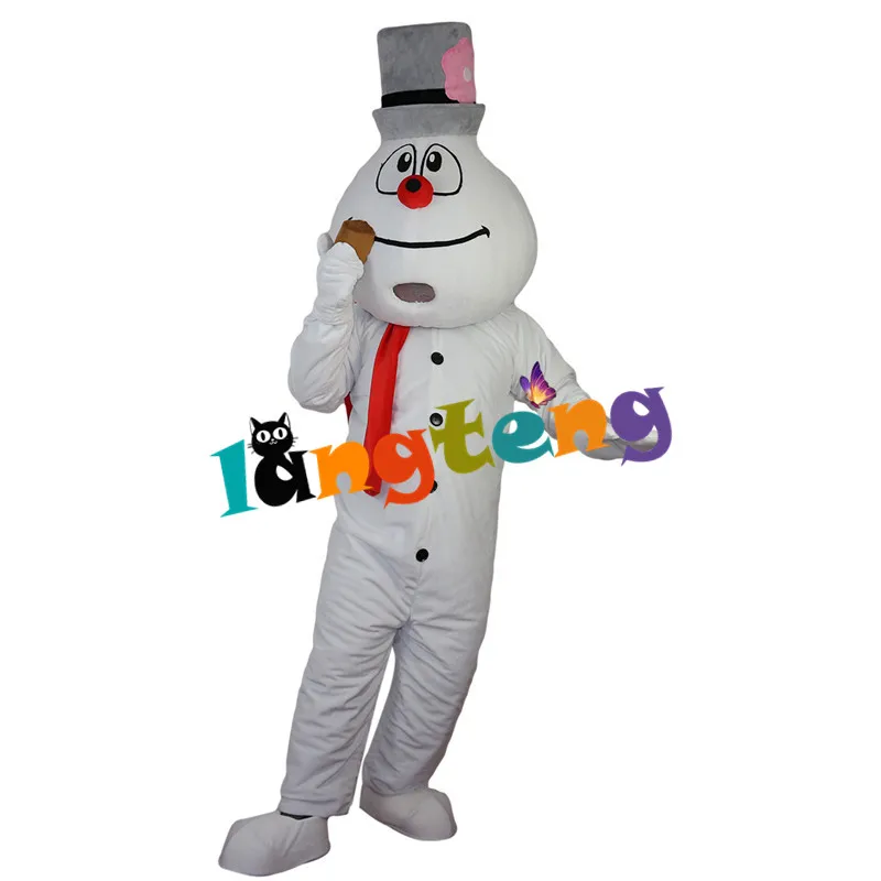 788 Cartoon Cosplay Party Christmas Carnival Apparel Snowman Mascot Costumes