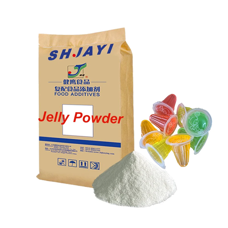Halal Compound Thickener Stabilizer Jelly Powder Carrageenan E407 For Making Strawberry Flavor Jelly