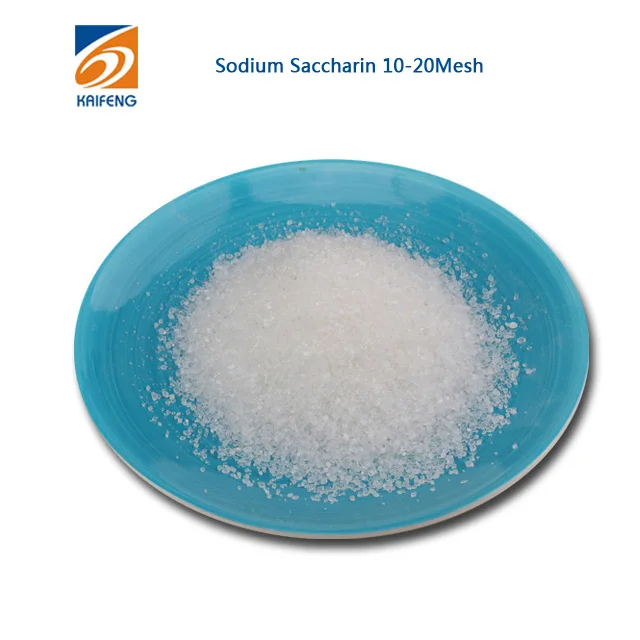 
KAIFENG 10-20 mesh low price sugar concentrates HALAL artificial sweeteners factory price powder sodium saccharin 