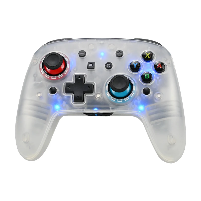 With LED breathing lighting Wireless switch pro game controller for nintendo Switch/Switch Lite/PC/IOS/Android  gamepad