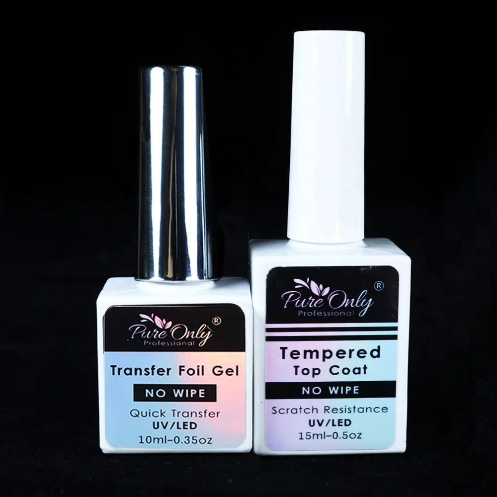 Nail Supplies Gel Nail Art Uv Gel Easily Apply Transfer Foil Uv Led Foil Glue Nail Foil Gel