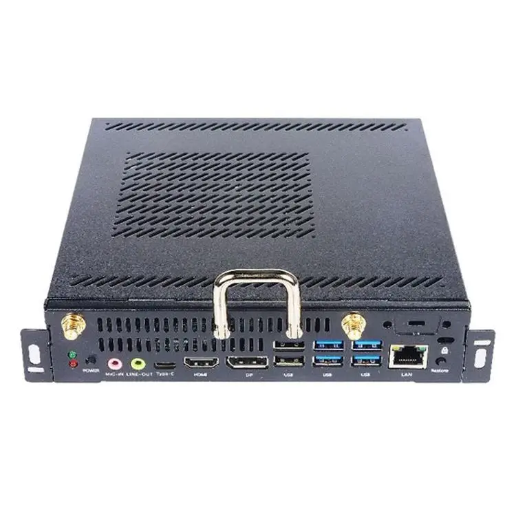 12th Gen ops computer Windows10/11 Linux Celeron High Quality OPS PC 12450H 1 LAN 6 USB Embedded OPS Computers