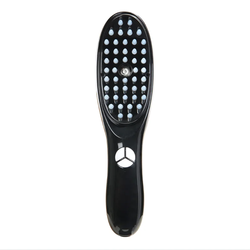 Hair Brushes Electric Head Massage Comb Negative Ion Hairdressing Comb Scalp Massage Red $ Blue Light Therapy Hair Care