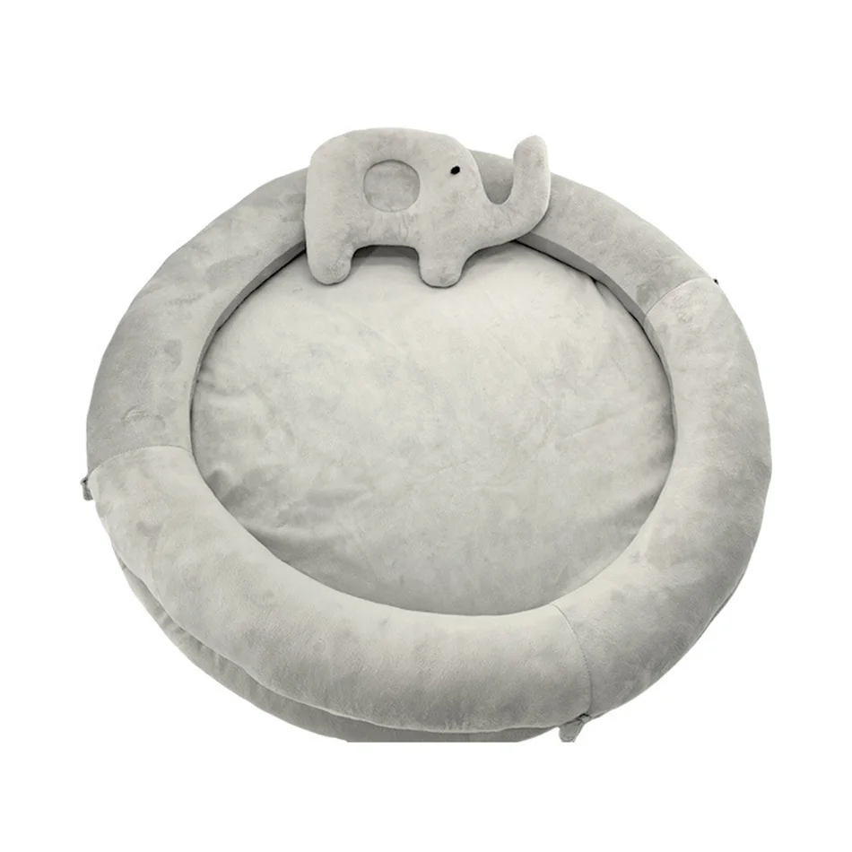 Newborn children multi-functional crib hanging baby armrests grab hands exercise rack toys