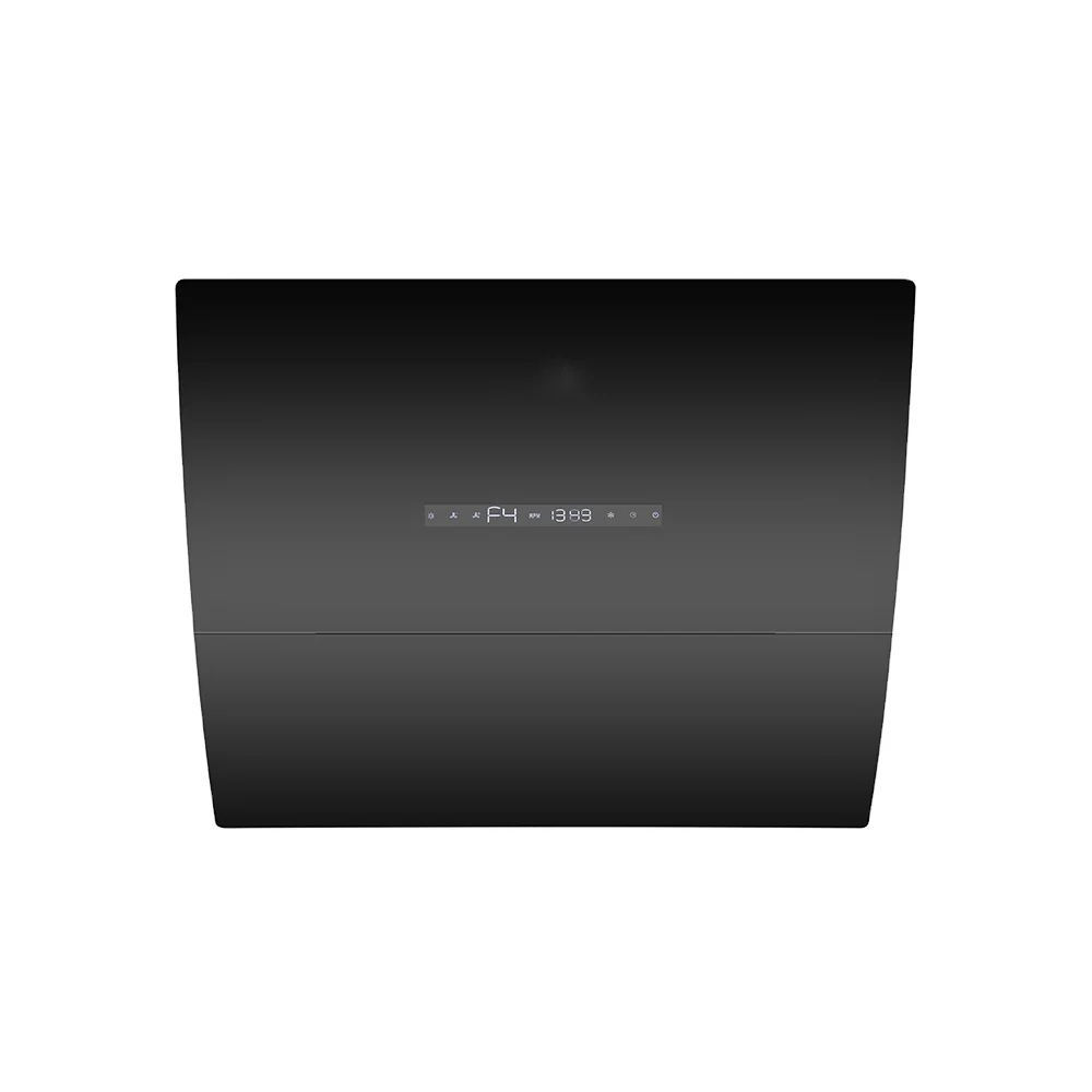 Компактный Размер автоматический открывающийся Наклонный колпак настенный вытяжной капот Кассетный фильтр наклонный