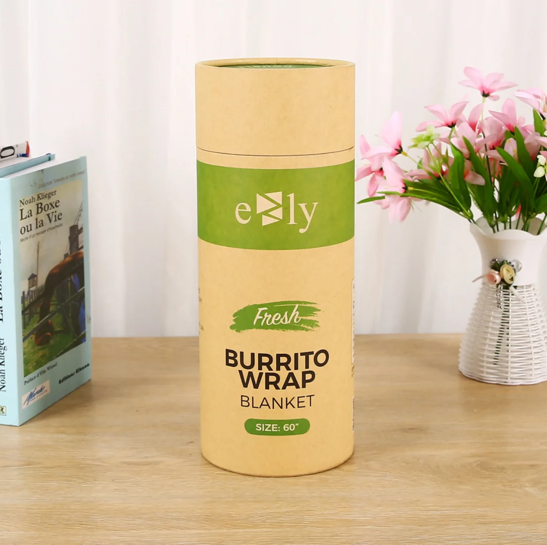  Custom size carpet Burlywood Round Kraft Paperboard Paper Tubes Containers for Cloth Bottles